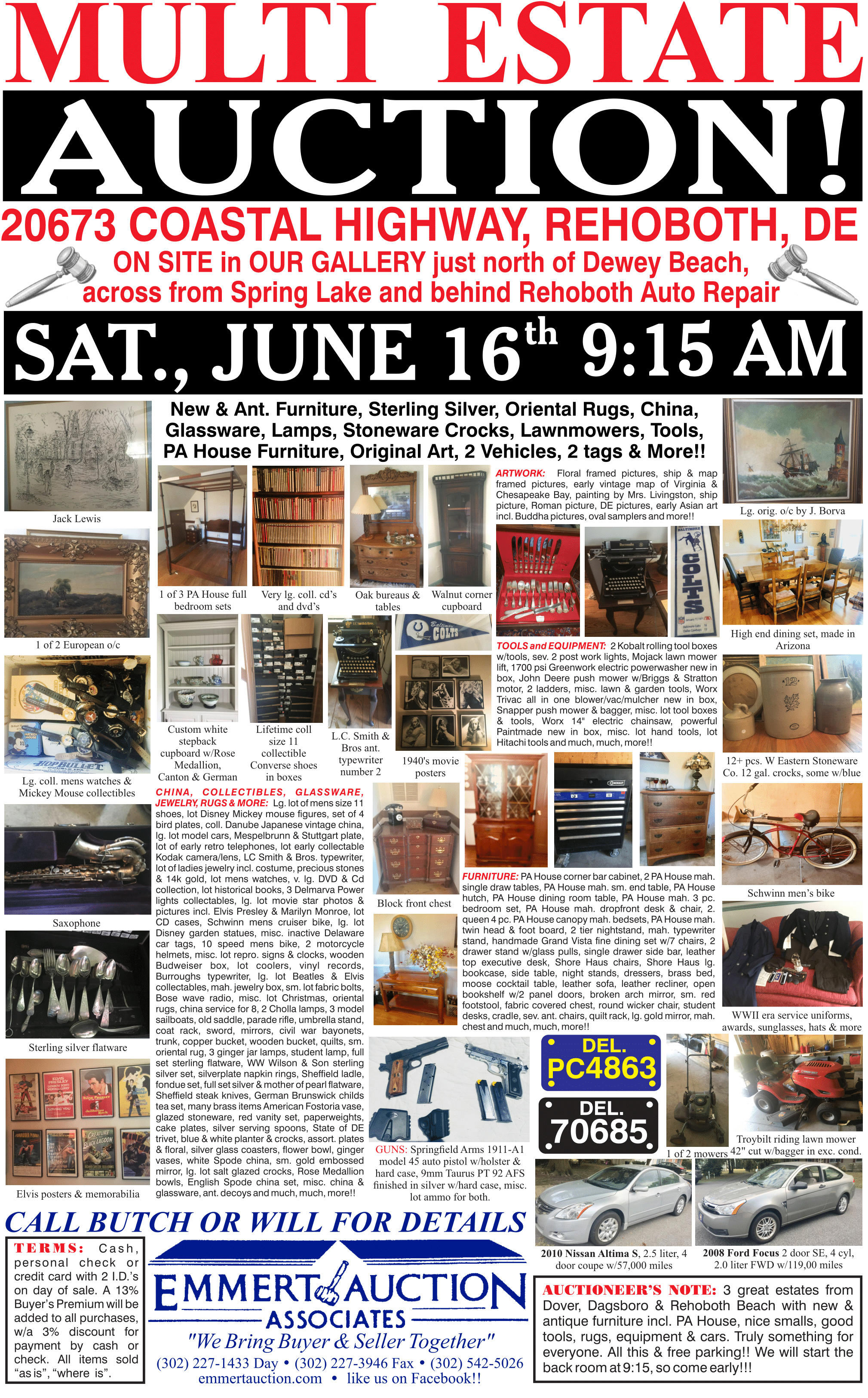 Emmert Auction Associates Rehoboth Beach, DE
